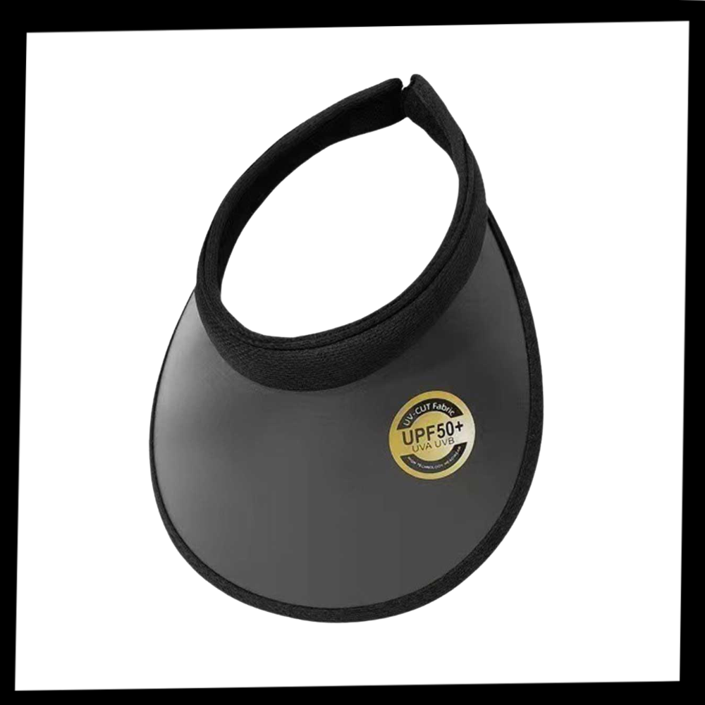 Chapéu esportivo Shenghuasg branco com viseira, chapéu de proteção para atividades ao ar livre e esportes