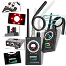 Detetor de radiofrequências da marca Sherry, traceur GPS compacto para localização e monitoramento de dispositivos.
