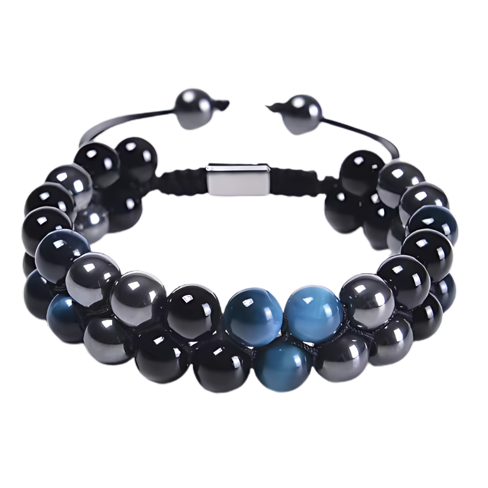Bracelet de proteção à prova d'água da marca ShiNaiOu Keji, azul de minuit, com design resistente e durável.