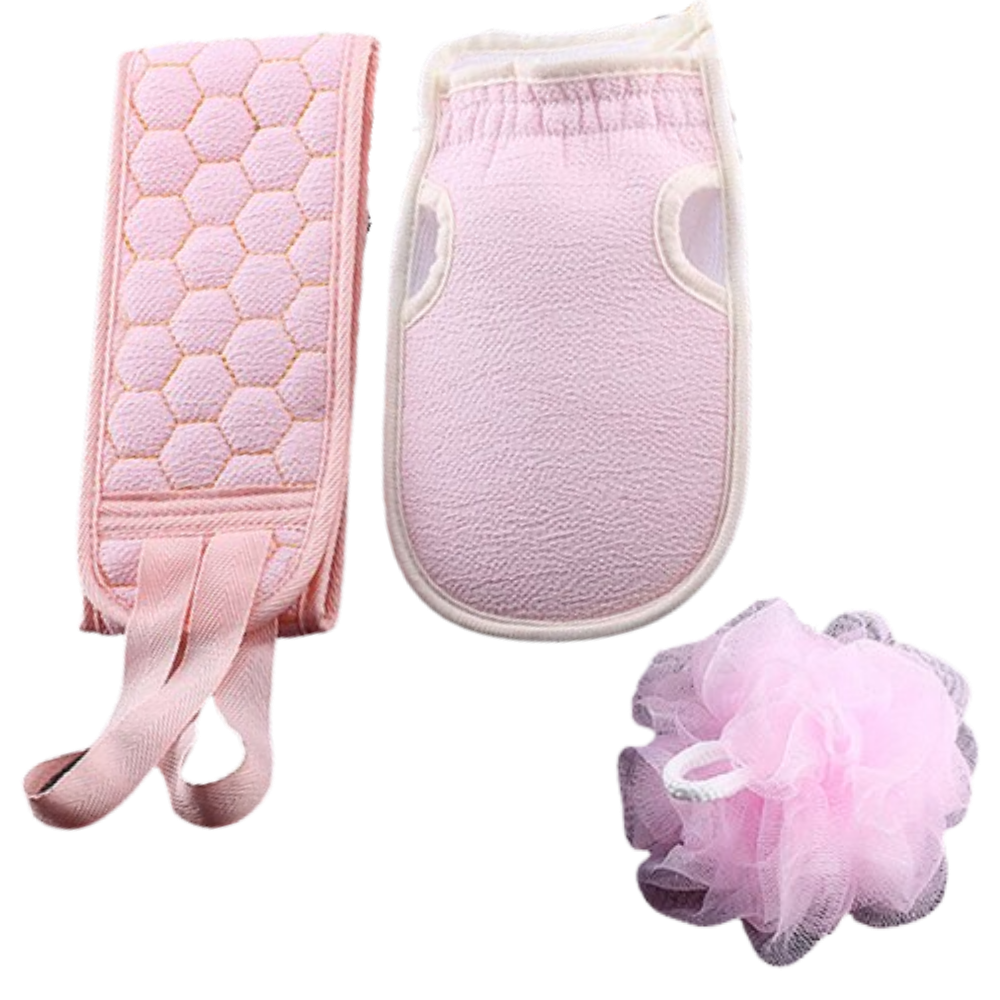 Conjunto de cosméticos Shineking Splish Splash com produtos amarelos para banho, embalagem colorida e design vibrante