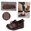Mocassins plataforma absorventes de impacto da marca Jisuan, com sola antiderrapante e acabamento elegante.
