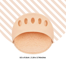 Almofadas metatarsais de absorção de choque para cuidado dos pés, da marca Unique-Bargains, com alta capacidade de absorção.