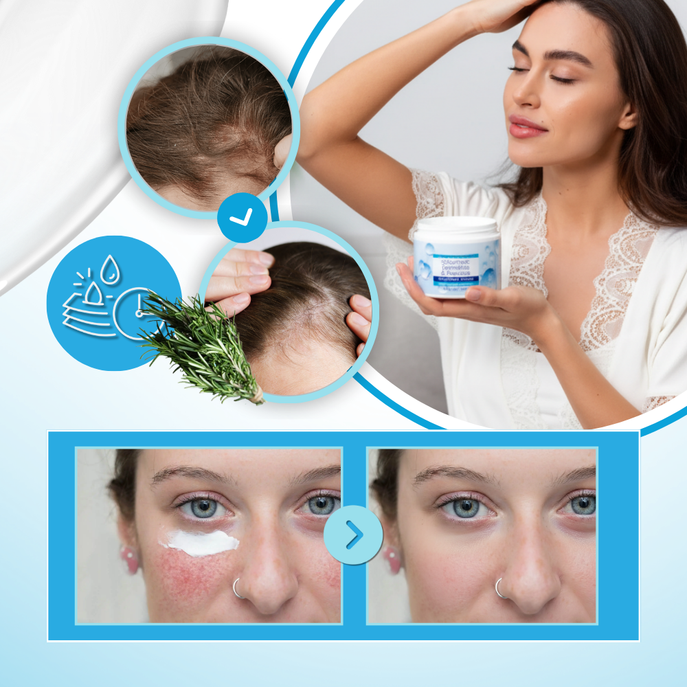 Creme hidratante para o couro cabeludo da marca Shuhao Ruan, com textura suave e fórmula nutritiva para cuidados capilares.