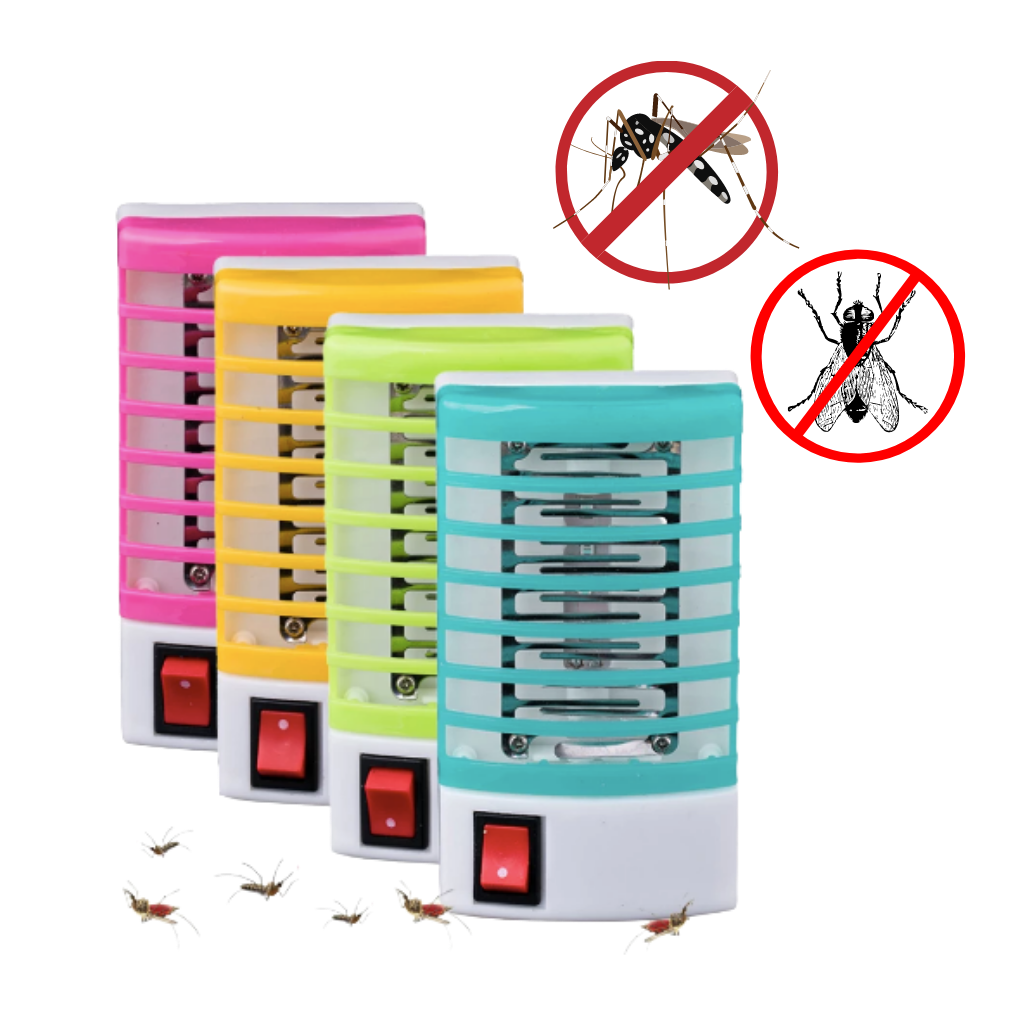 Lâmpada de noite anti-mosquitos Sicotas, dispositivo de desinsetização para eliminar mosquitos ao conectar na tomada.