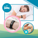 Relógio de pulso silencioso da Arlohe com alarme para despertar, ideal para evitar o ciclo de soneca.