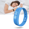 Alarme de pulseira silencioso da Arlohe, relógio de pulso com função de despertar silenciosa e design elegante.