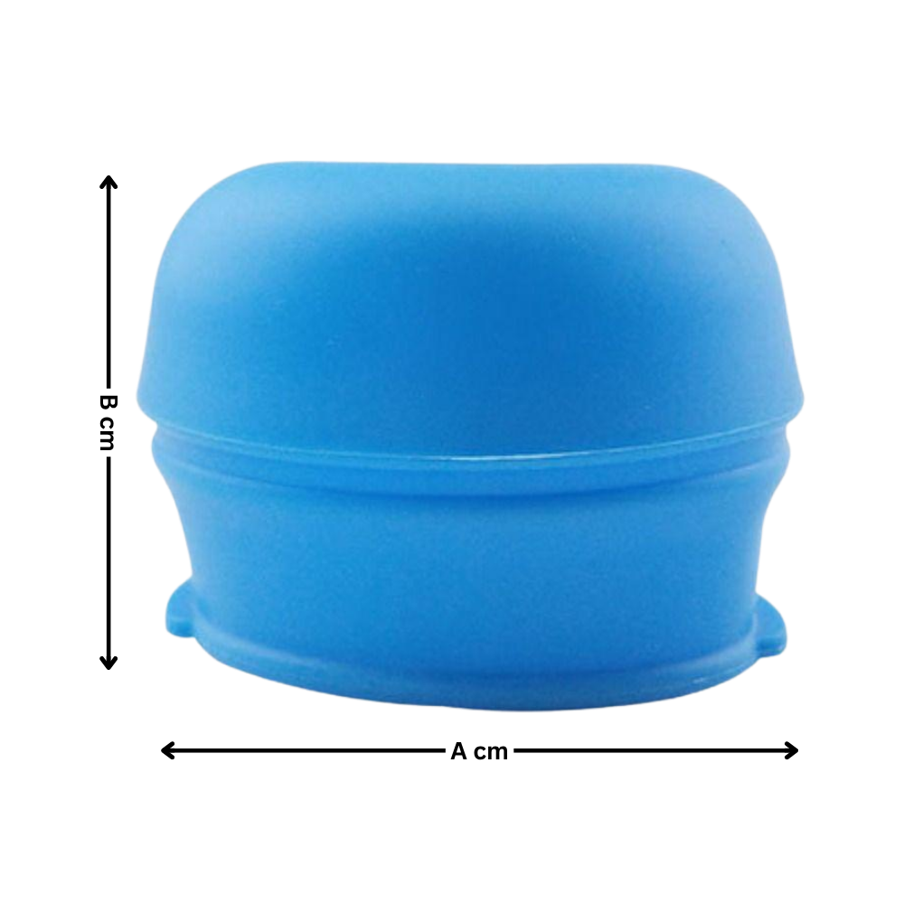 Tampa de silicone antissujo para bebidas, acessório de bar Homyl, com vedação segura contra vazamentos.