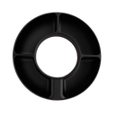 Anel de silicone para colação em copos Stanley, acessório de cozinha preto, compatível com canecas Stanley e feito pela Smachin.