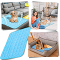 Tapete refrescante de seda para pets Follure, acessório para cães, com superfície macia e confortável para refrescar seu animal.