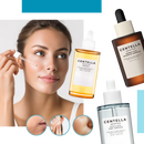Série de séruns à la Centella en flacons-ampoules de la marque Skin1004 pour soin de la peau.