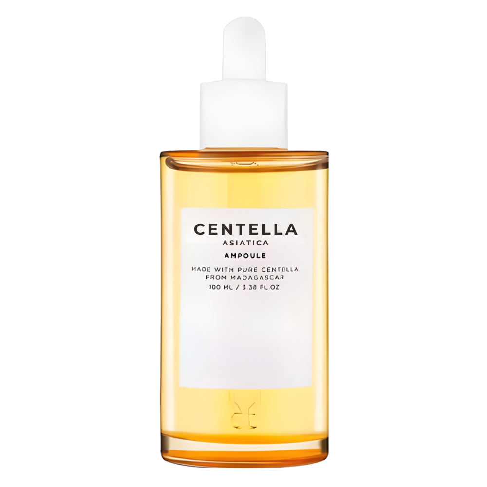 Série de sérums à la Centella de Skin1004 en flacons-ampoules, cosmétique hydratant et apaisant pour la peau.