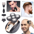 Rasoir elétrico portátil Skull-Shaver para rasagem e cuidados pessoais, com design compacto e lâminas de precisão.