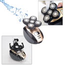 Rasoir elétrico portátil Skull-Shaver para rasagem e cuidados pessoais, com design compacto e lâminas de precisão.