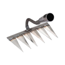 Scarificateur de jardin rápido da marca Slhenay com dentes resistentes, ideal para arejar o solo do jardim.