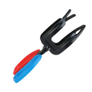 Pinça de pesca sem escorregamento da Unique-Bargains, ferramenta de captura de peixes com duas garras, resistente e fácil de usar.