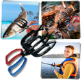 Pinça de pesca sem escorregamento da Unique-Bargains, ferramenta para segurar peixes com firmeza e segurança.