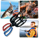 Pinça de pesca sem escorregamento da Unique-Bargains, ferramenta para segurar peixes com firmeza e segurança.
