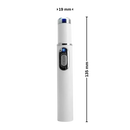 Caneta a laser azul da Smallbee para cosméticos, usada na eliminação de manchas na pele, com design compacto e portátil.