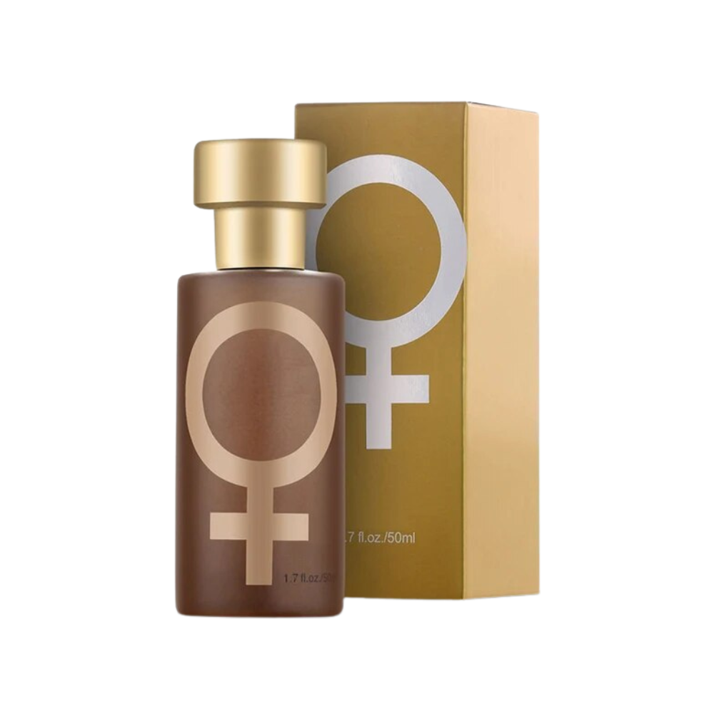 Parfum à base de phéromones Smallbee pour hommes et femmes, frascos élégante de cosmétique avec étiquette.