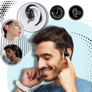 Fones de ouvido Bluetooth Joygrow para tradução com design confortável e tecnologia inteligente de tradução de áudio.
