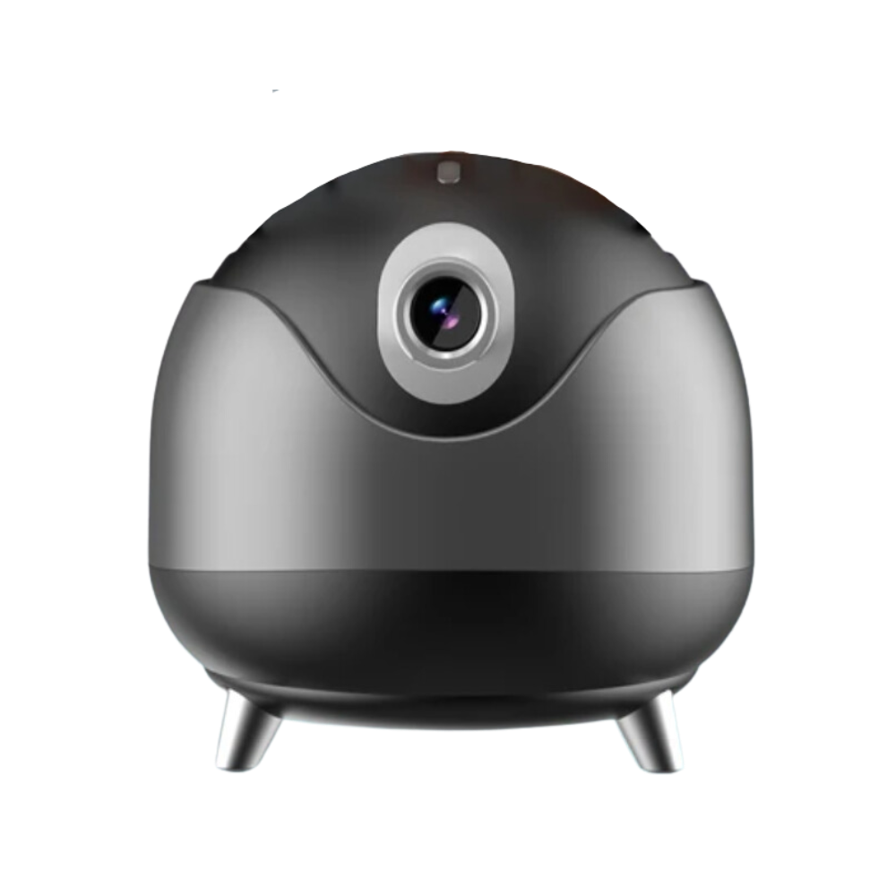 Gimbal inteligente Golden Blue com rastreamento automático de 360°, compatível com câmeras e dispositivos de vídeo.