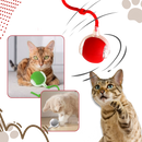 Brinquedo inteligente interativo para gatos Charlie, bola de diversão com recursos que estimulam a atividade e o entretenimento felino.