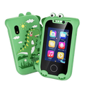 Pés e trépieds para telefone móvel Topchances, suporte verde de dinossauro para telefone inteligente interativo.