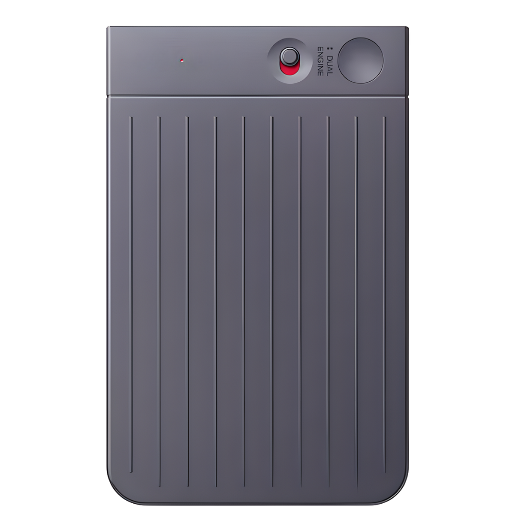 Transcritor de áudio Smart Note da Newyes, dispositivo preto para gravação e transcrição de áudio portátil.