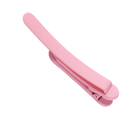 Marcador de página inteligente em silicone rosa da Frcolor, com design flexível e funcional para marcar páginas de livros.