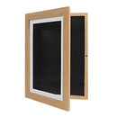 Quadro para foto Lil Davinci com acabamento liso, em madeira, da marca HearthSong, ideal para exibir fotos com estilo elegante.