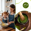Batedor de matcha da Doctor-king, utensílio de cozinha para misturar de forma suave e homogênea o chá matcha.