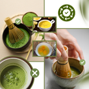 Batedor de matcha da Doctor-king, utensílio de cozinha para misturar de forma lisa e homogênea o pó de matcha.