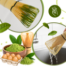 Batedor de matcha da Doctor-king, utensílio de cozinha para misturar de forma suave e homogênea o matcha.