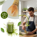 Batedor de matcha da Doctor-king para misturar de forma lisa e homogênea, utensílio de cozinha para preparo de bebidas.