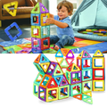 Blocos magnéticos de construção Netjett para montar e criar estruturas criativas com brinquedos de construção.