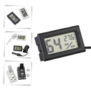 Mini termômetro e higrômetro digital Sodial com visor LCD, ferramenta de medição de temperatura e umidade, usado para ambientes.