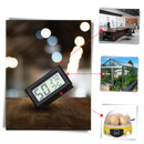 Termômetro e higrômetro digital Sodial com tela LCD, ferramenta de medição de temperatura e umidade.