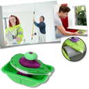 Conjunto de ferramentas de pintura Sodial com rolos e esponja para aplicar tinta em paredes e superfícies.