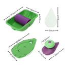 Conjunto de rolos de pintura e esponja da Sodial, ferramentas de pintura para aplicação de tinta em parede ou superfícies.
