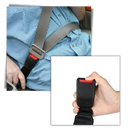 Rallonge universal de ceinture de sécurité Sodial, accessoires pour sécurité des véhicules, en plastique noir.