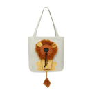 Sac de transporte para gatos Clberni, cão macio e respirável, cor bege, ideal para viagens com animais de estimação.