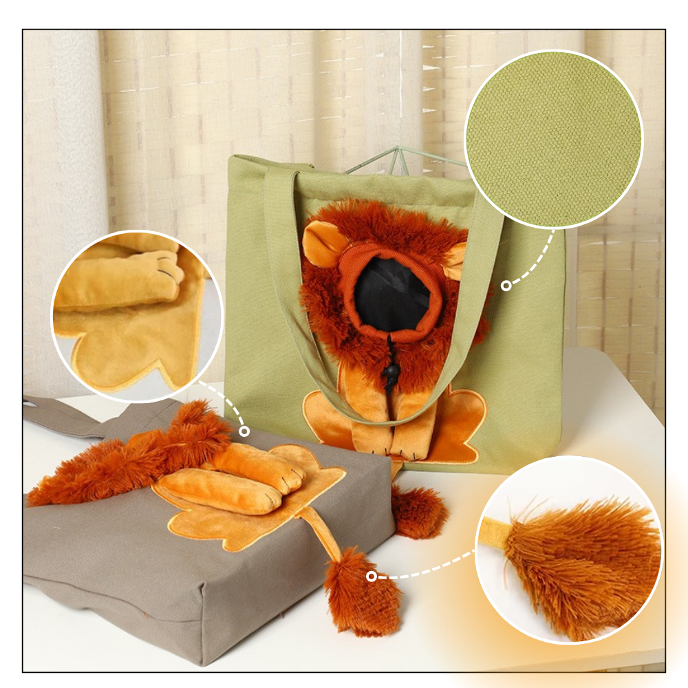 Bolsa de transporte para gatos da Clberni, macia, respirável e confortável, ideal para viagens com animais de estimação.