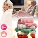 Cobertor de flanela macio e confortável da marca Home, ideal para manter-se aquecido e aconchegante.