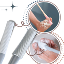 Escova para pés com cerdas macias da marca Homyl, ideal para cuidado e higiene dos pés.