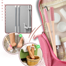 Escova de pés Homyl com cerdas macias para cuidado e limpeza suave dos pés.
