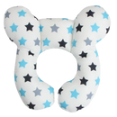 Almofada para bebê Hardlegix com estrelas coloridas, acessório macio para assento de carro de recém-nascido e bebê.