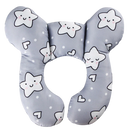 Almofada macia para bebê Hardlegix com estrelas, acessório de assento auto para bebês e crianças pequenas.