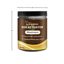 Ativador de solo para jardinagem Soil Activator, fertilizante orgânico de 60g para melhorar nutrientes do solo.