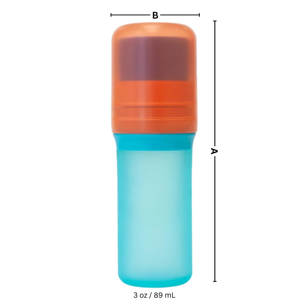 Aplicador de creme solar Solar Buddies com bico para aplicação fácil e precisa de produtos cosméticos solares.