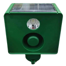 Lâmpada de segurança solar com detecção de movimento para animais, marca Dicasser, com quatro holofotes de repelente solar.